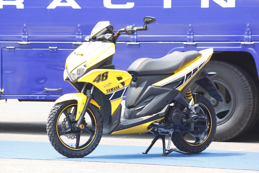 Modifikasi Yamaha Aerox 125LC Jadi Acuan Konsumen