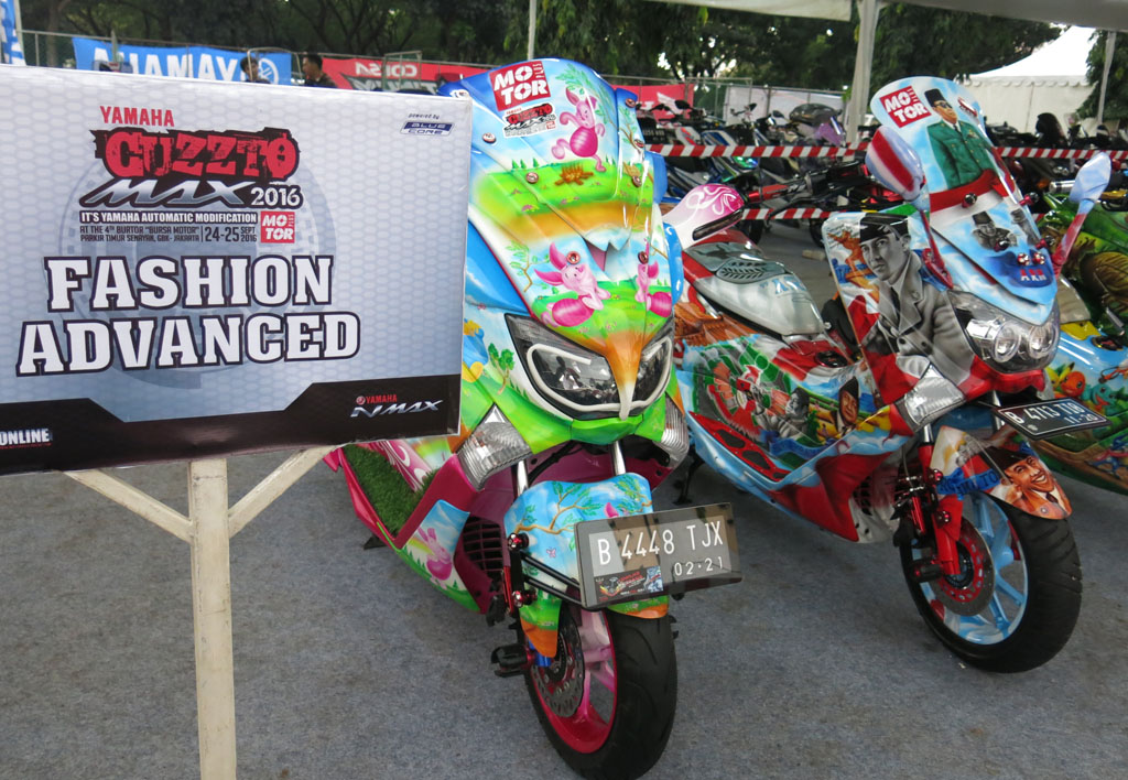 Bursa Motor di Senayan Dipadati Pengunjung