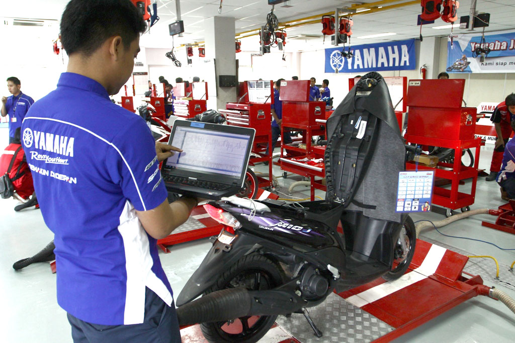 Yamaha Sempurnakan Sistem Diagnostik Motor Injeksi