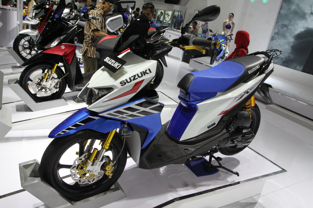 Model Sudah Ditampilkan, Kapan Suzuki Luncurkan Skutik Adventure?