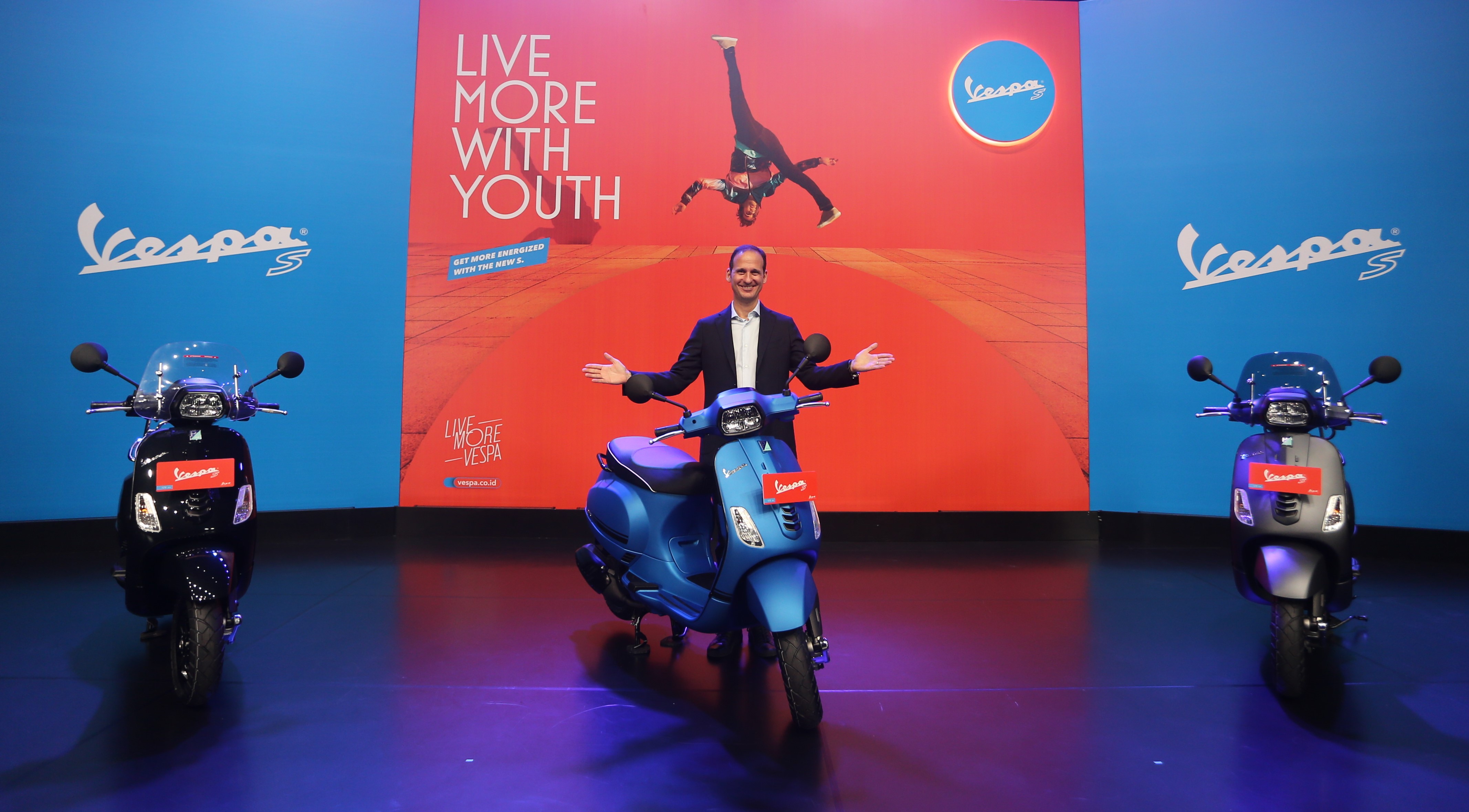 Piaggio Indonesia Ubah Vespa S 125 i-get Jadi Lebih Sporty dan Modern
