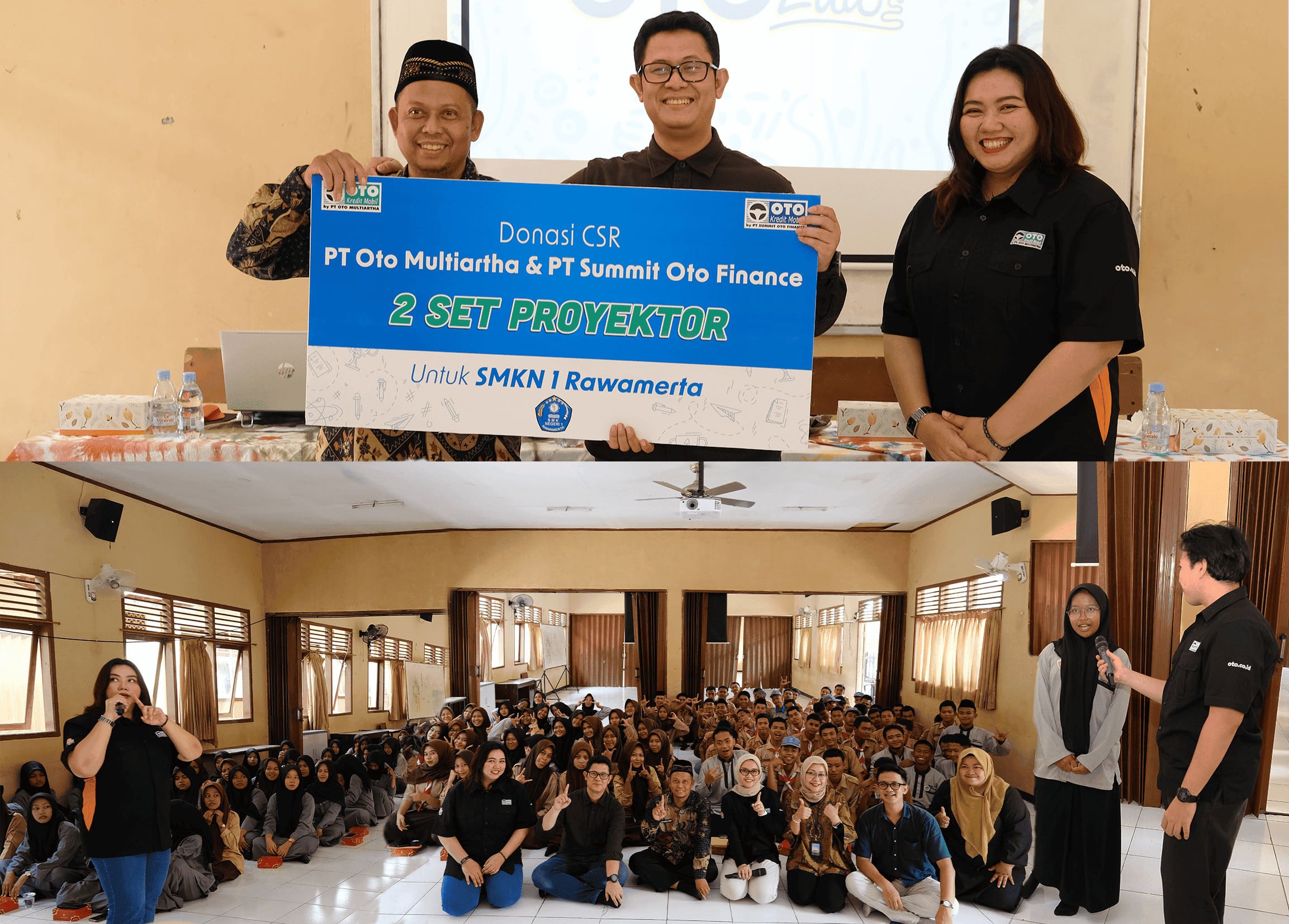 Perkuat Literasi Keuangan Pelajar, OTO Group Selenggarakan Edukasi Keuangan untuk Pelajar SMKN 1 Rawamerta - Karawang