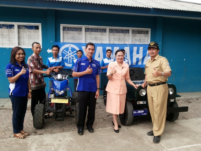 Yamaha Apresiasi V-Ixion Jeep Karya SMK Angkasa Bandung